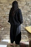 Ida Embroidered Smock Blouse Black /17=